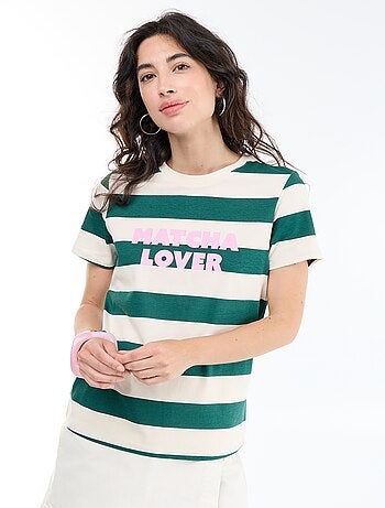 T-shirt imprimé