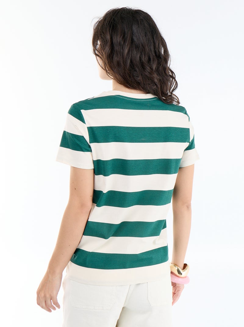 T-shirt imprimé Blanc - Kiabi