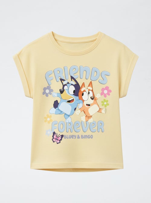 T-shirt imprimé 'Bluey' en jersey coton - Kiabi