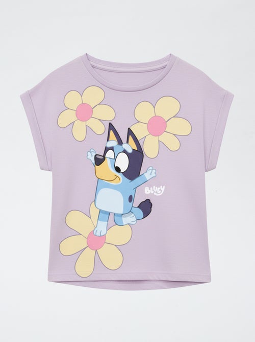 T-shirt imprimé 'Bluey' en jersey coton - Kiabi