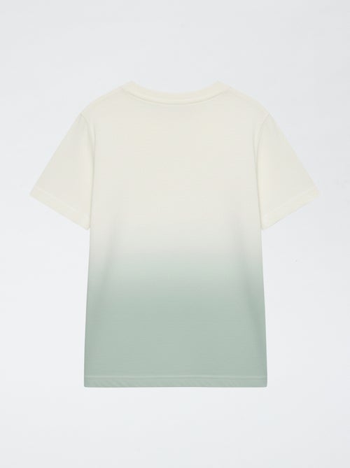 T-shirt imprimé 'Bluey' style dégradé en coton - Kiabi