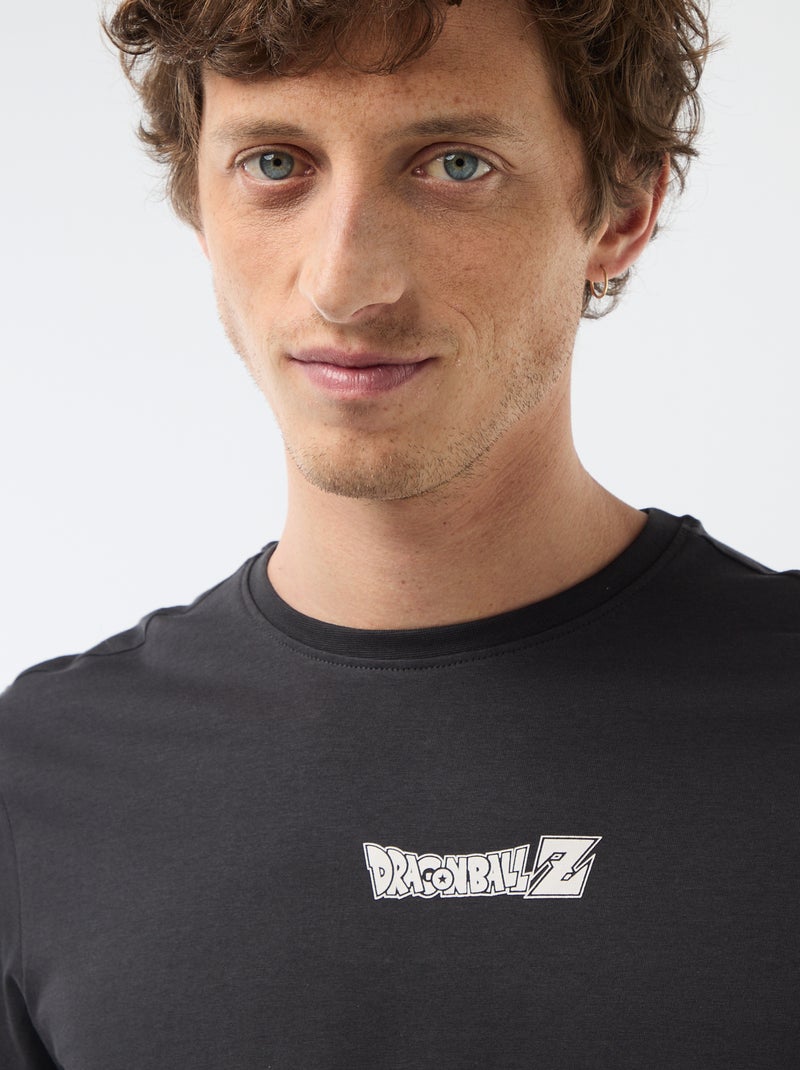 T-shirt imprimé 'Dragon ball Z' Noir - Kiabi