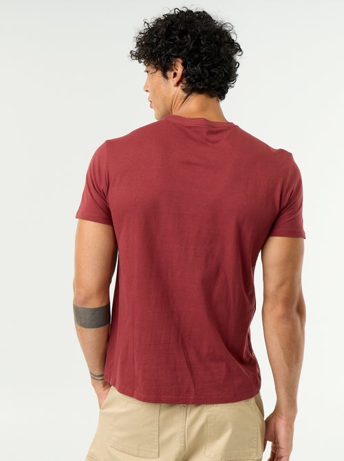 T-shirt imprimé fantaisie à manches courtes - Kiabi T-shirt imprimé fantaisie à manches courtes - Kiabi