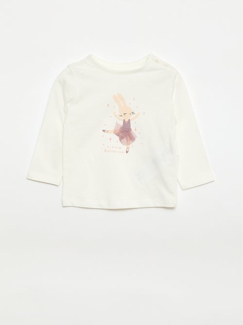 T-shirt imprimé fantaisie - Kiabi T-shirt imprimé fantaisie - Kiabi