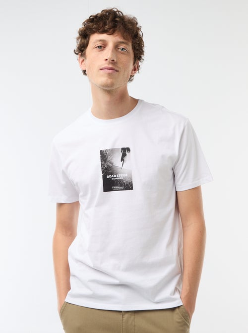 T-shirt imprimé fantaisie - Kiabi