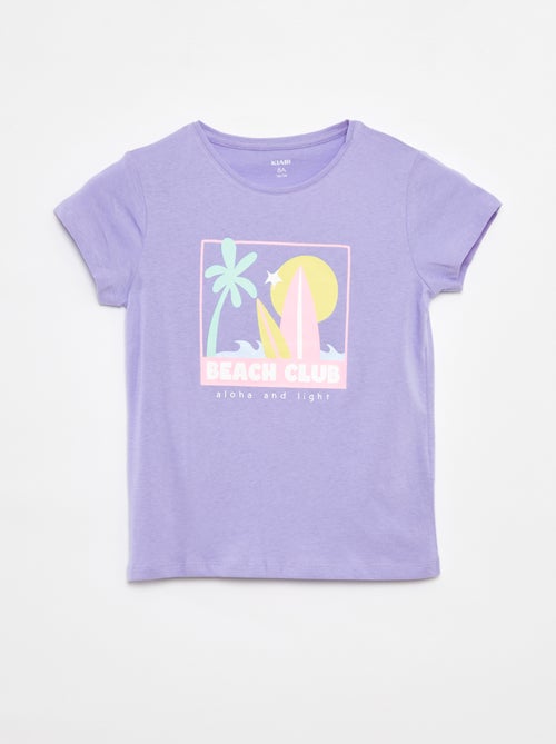 T-shirt imprimé fantaisie - Kiabi