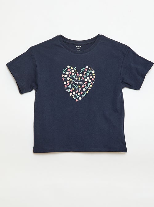 T-shirt imprimé fantaisie - Kiabi