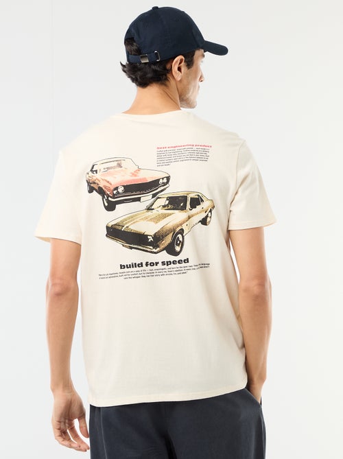 T-shirt imprimé fantaisie - Kiabi