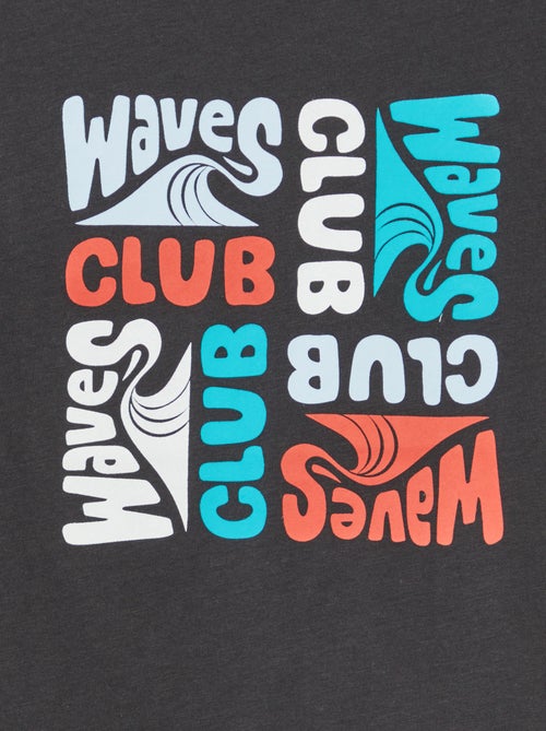 T-shirt imprimé fantaisie - Kiabi