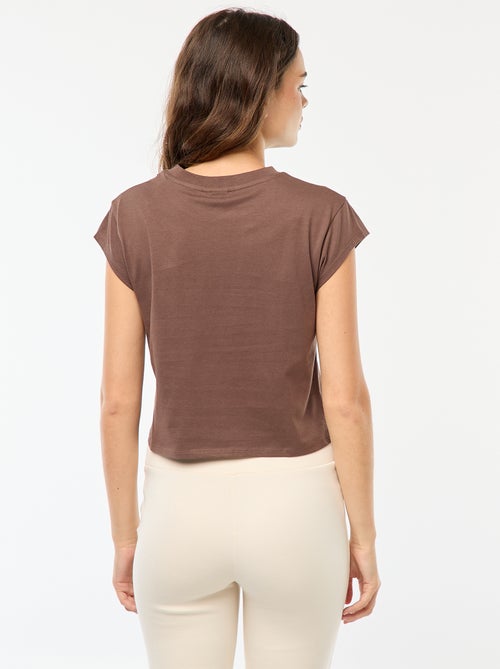 T-shirt imprimé fantaisie - Kiabi