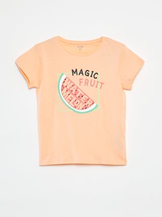 T-shirt imprimé fantaisie