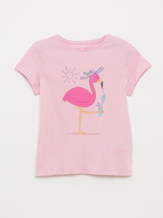 T-shirt imprimé fantaisie