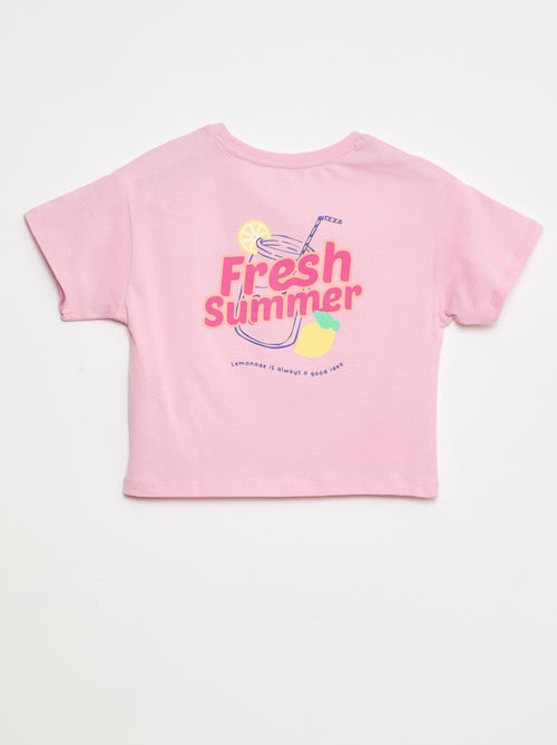 T-shirt imprimé fantaisie - Kiabi