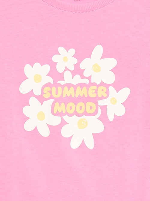 T-shirt imprimé fantaisie - Kiabi
