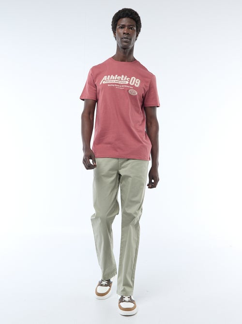 T-shirt imprimé fantaisie - Kiabi