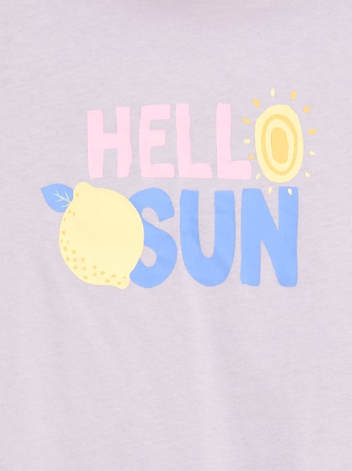 T-shirt imprimé fantaisie - Kiabi