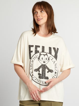 T-shirt imprimé 'Félix The Cat'