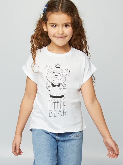 T-shirt imprimé 'Fête des pères' - Kiabi