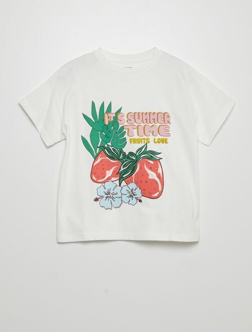 T-shirt imprimé 'fruits' - Kiabi