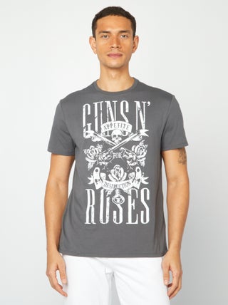 T-shirt imprimé 'Guns N'Roses'