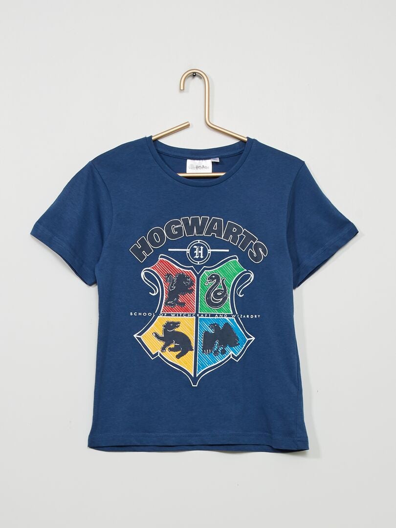 T-shirt imprimé 'Harry Potter' bleu - Kiabi