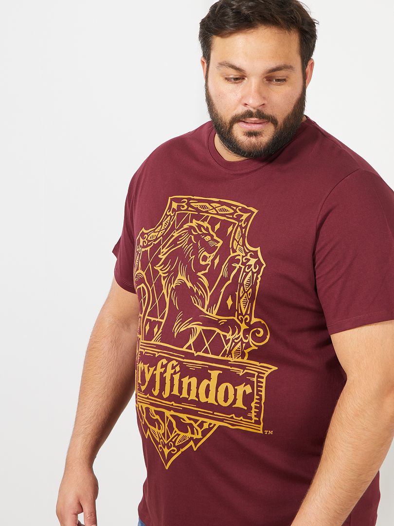 T-shirt imprimé 'Harry Potter' bordeaux - Kiabi