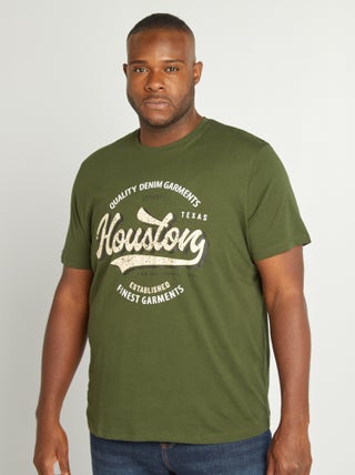 T-shirt imprimé 'Houston'