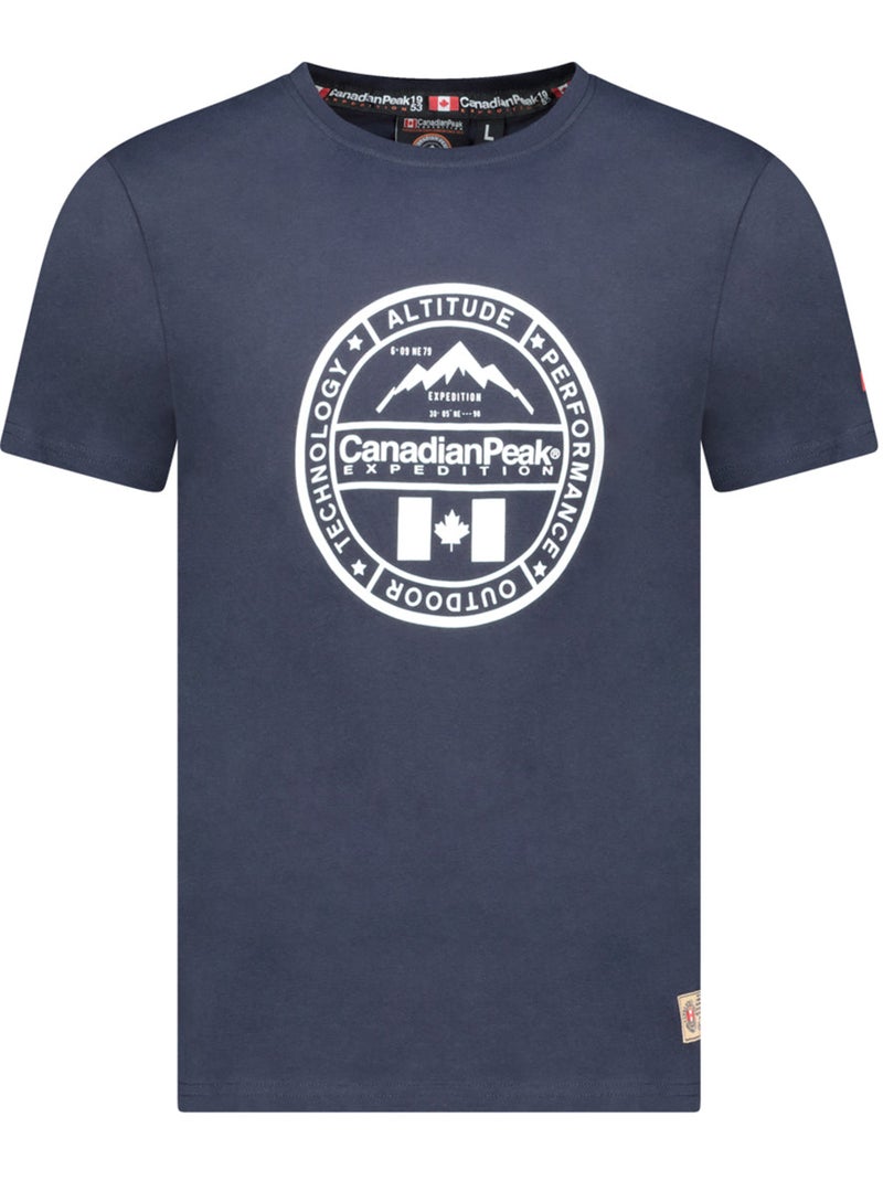 T-shirt imprimé jacobeak – canadian peak Bleu marine - Kiabi