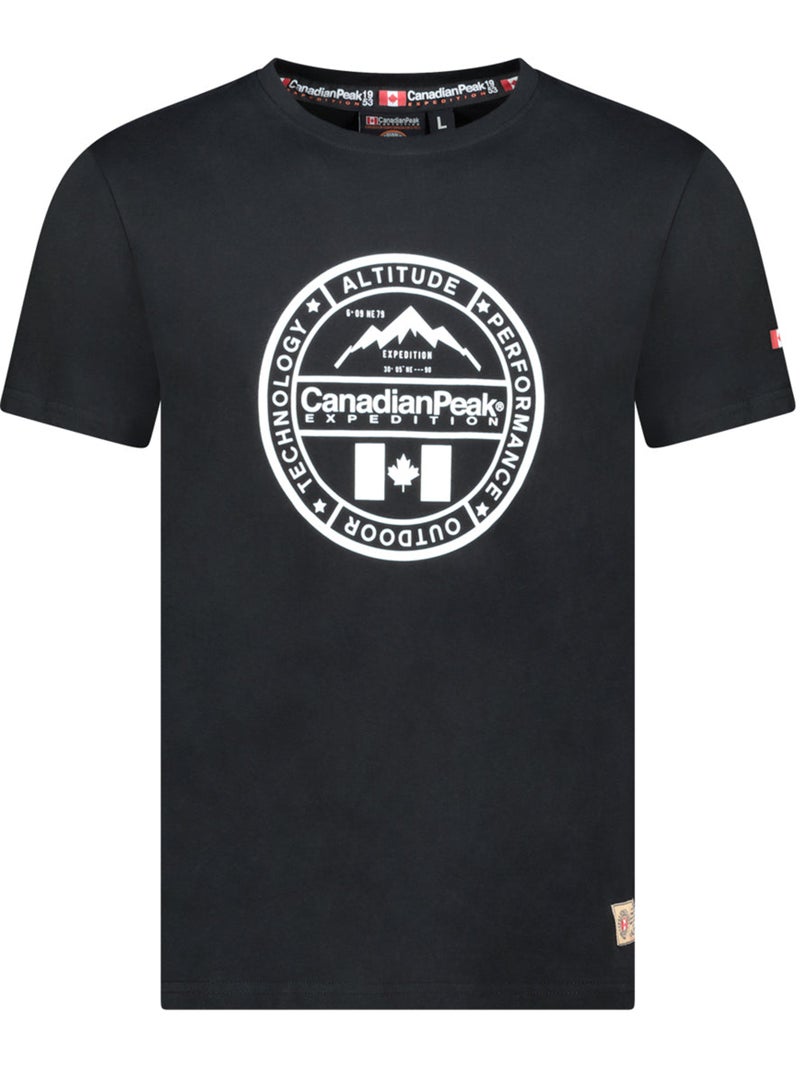 T-shirt imprimé jacobeak – canadian peak Noir - Kiabi