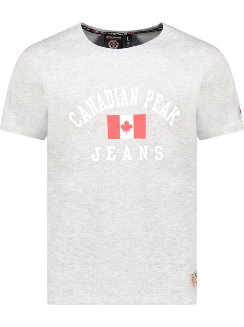 T-shirt imprimé jadseneak – canadian peak Gris clair - Kiabi