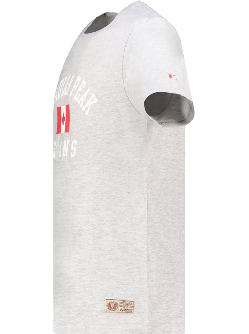 T-shirt imprimé jadseneak – canadian peak Gris clair - Kiabi