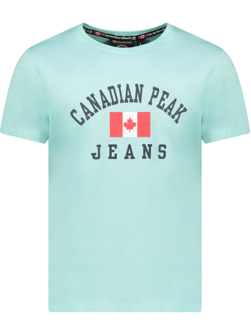 T-shirt imprimé jadseneak – canadian peak Vert menthe - Kiabi