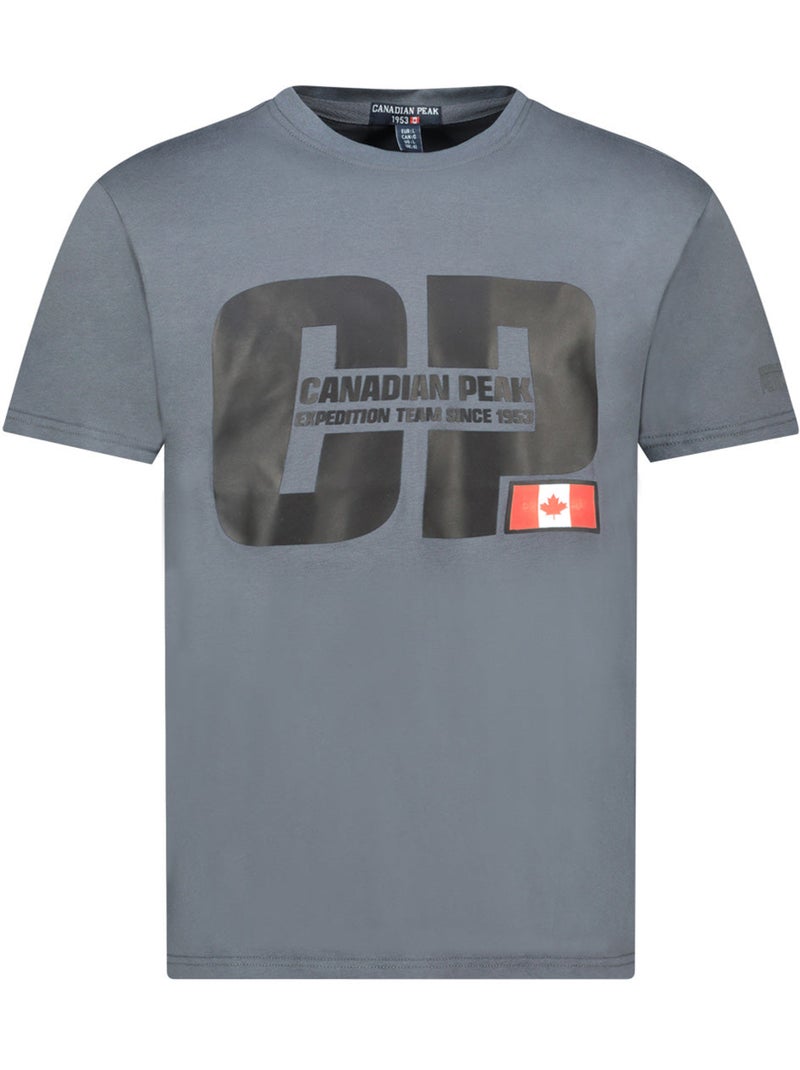 T-shirt imprimé jaquaneak – canadian peak Gris foncé - Kiabi