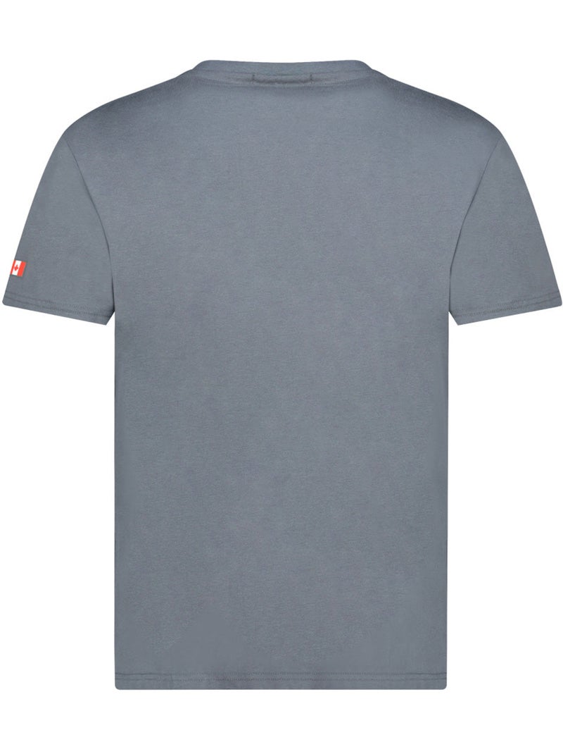 T-shirt imprimé jaquaneak – canadian peak Gris foncé - Kiabi