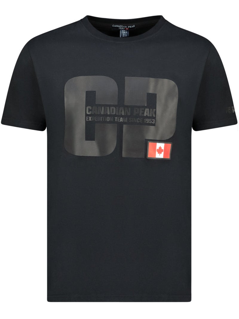 T-shirt imprimé jaquaneak – canadian peak Noir - Kiabi