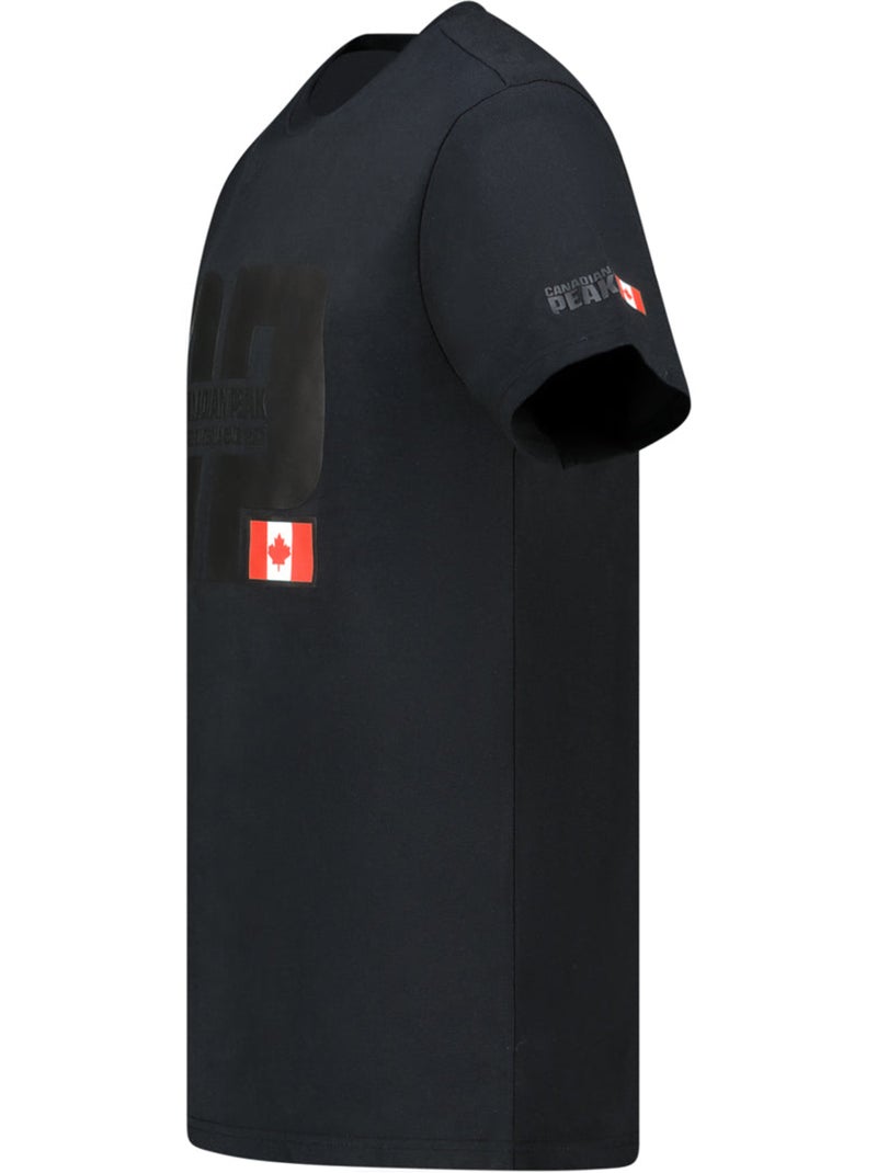 T-shirt imprimé jaquaneak – canadian peak Noir - Kiabi
