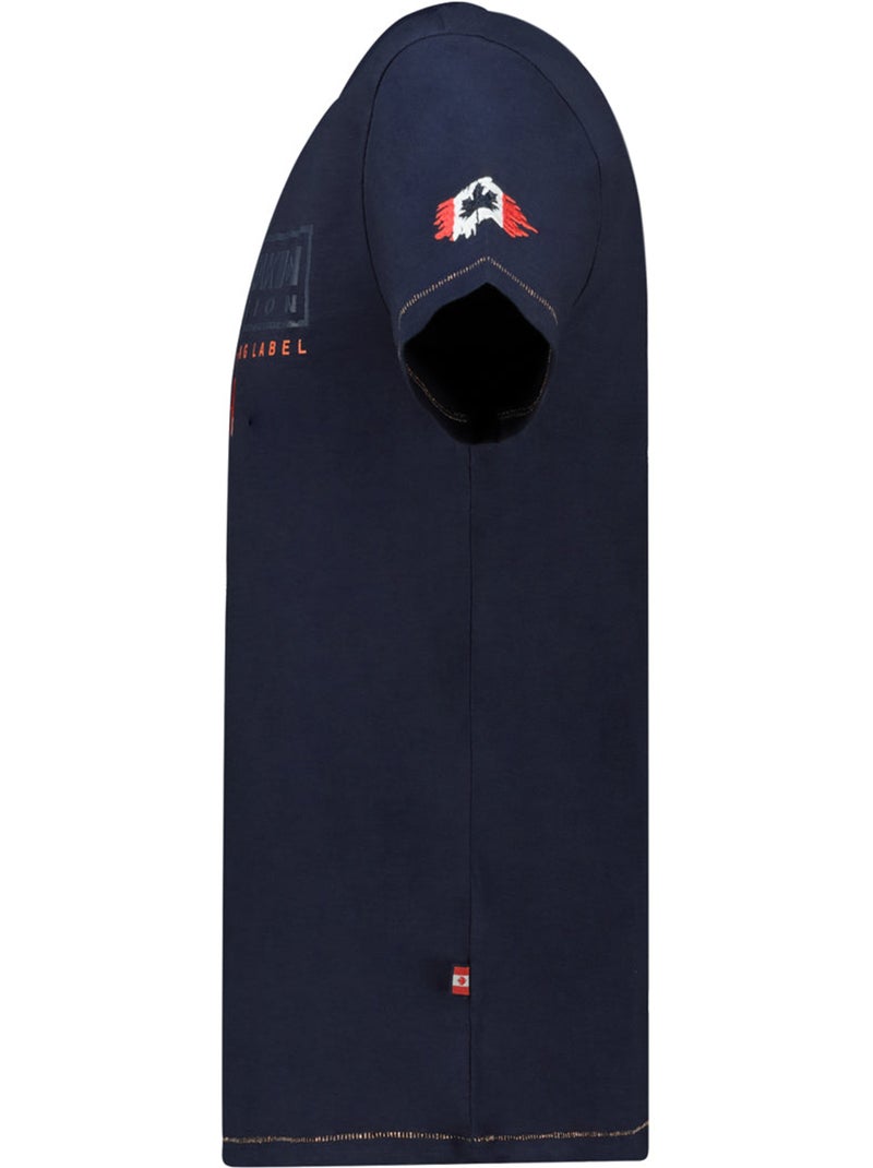 T-shirt imprimé jasiceak – canadian peak Bleu marine - Kiabi