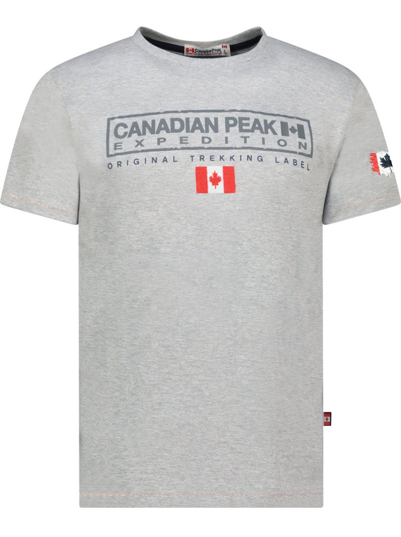 T-shirt imprimé jasiceak – canadian peak Gris clair - Kiabi