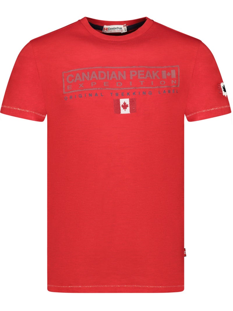 T-shirt imprimé jasiceak – canadian peak Rouge - Kiabi