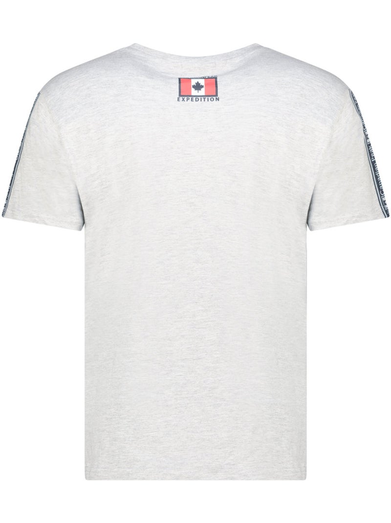 T-shirt imprimé javengeak – canadian peak Gris clair - Kiabi