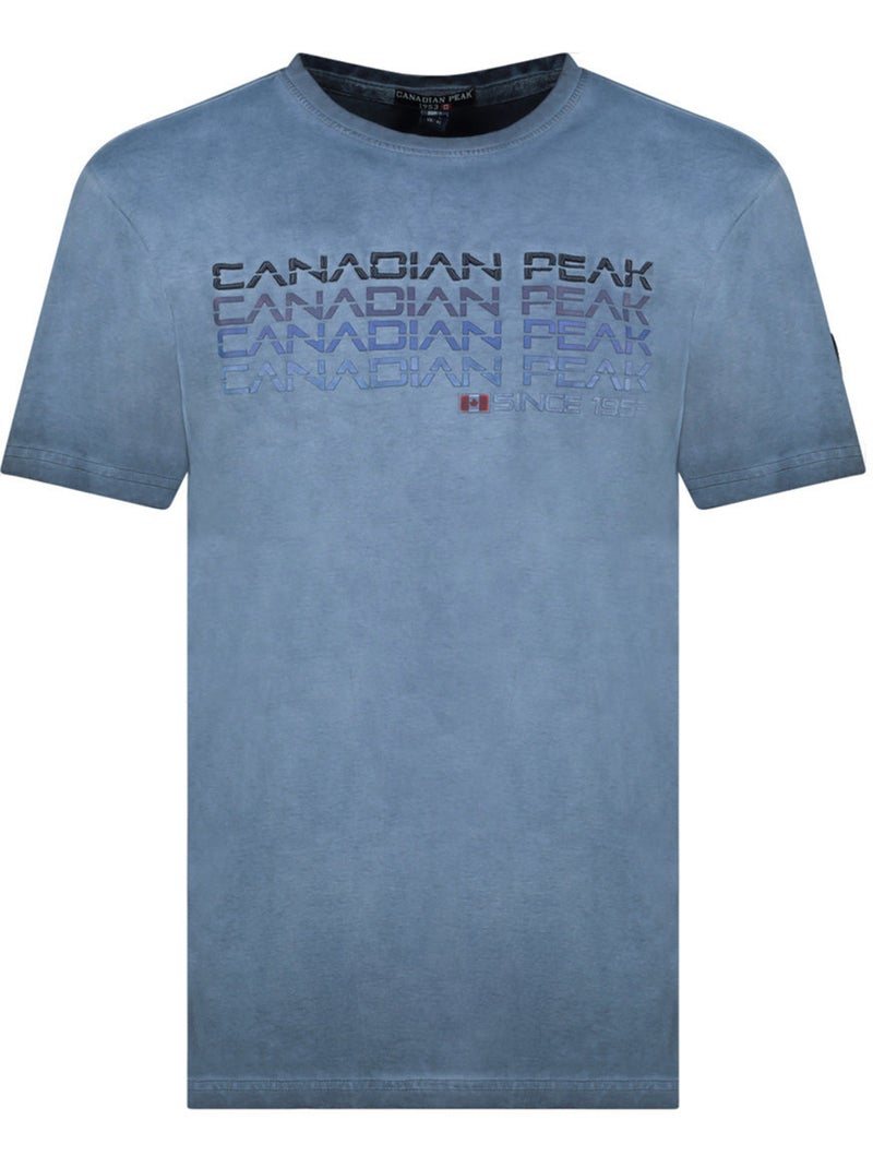 T-shirt imprimé jayeak – canadian peak Bleu marine - Kiabi