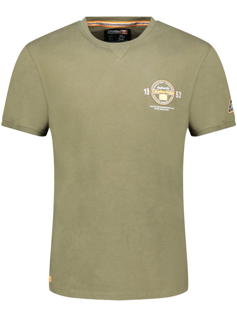 T-shirt imprimé jeraldeak – canadian peak Kaki - Kiabi