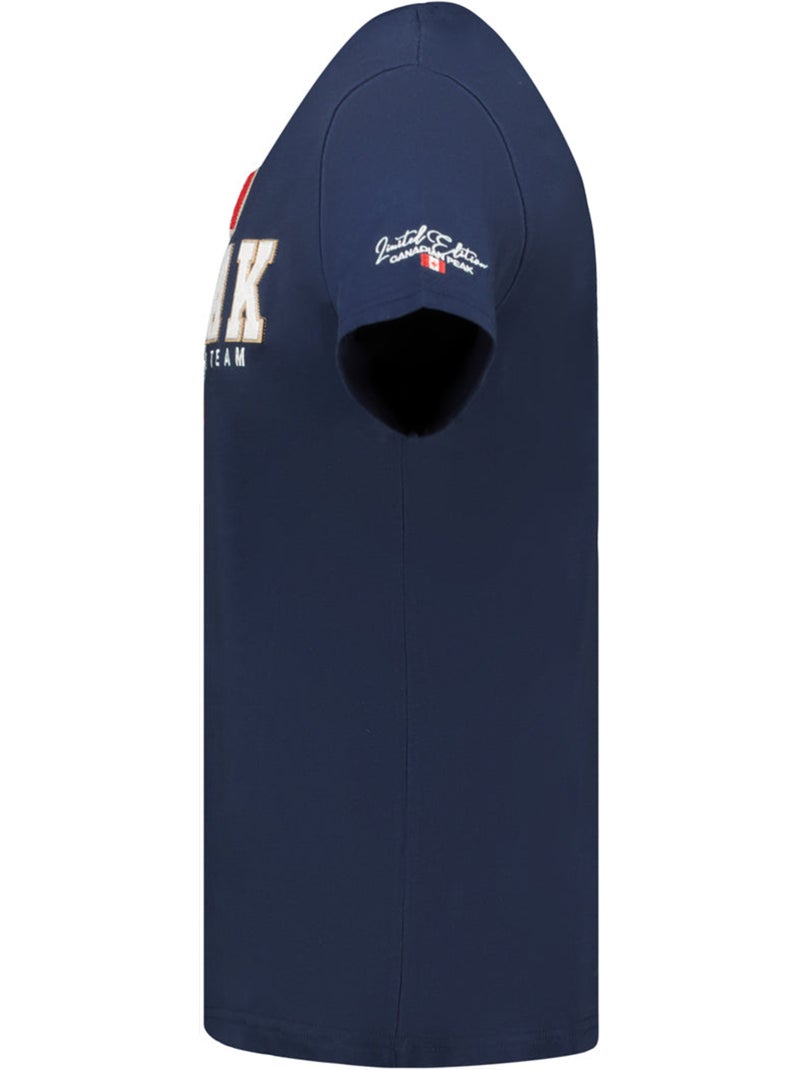 T-shirt imprimé jerateak – canadian peak Bleu marine - Kiabi
