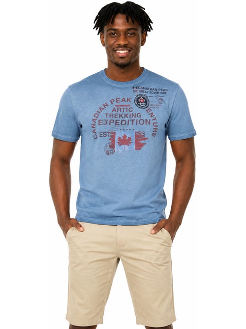 T-shirt imprimé jergeneak – canadian peak - Kiabi T-shirt imprimé jergeneak – canadian peak - Kiabi