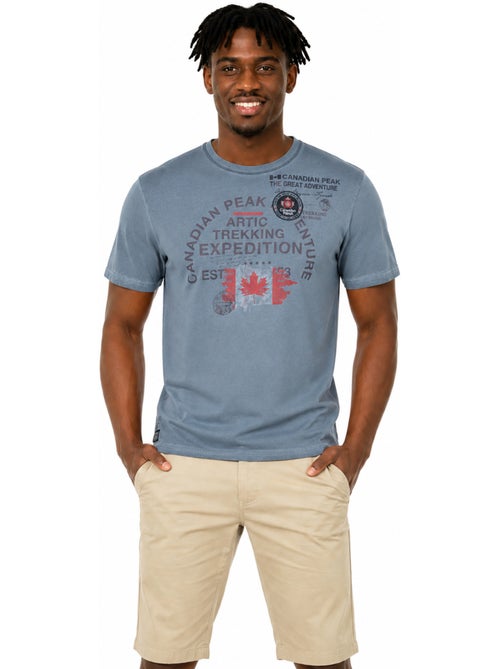 T-shirt imprimé jergeneak – canadian peak - Kiabi T-shirt imprimé jergeneak – canadian peak - Kiabi