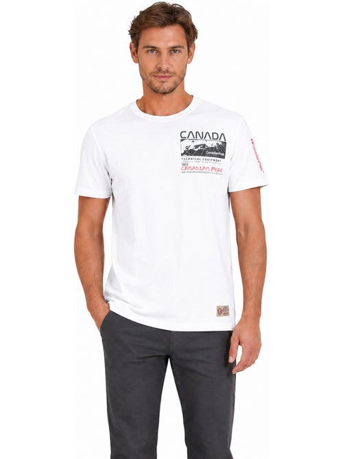 T-shirt imprimé jholmeak – canadian peak - Kiabi T-shirt imprimé jholmeak – canadian peak - Kiabi