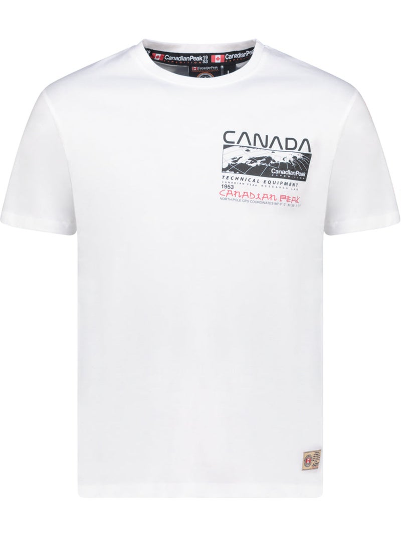 T-shirt imprimé jholmeak – canadian peak Blanc - Kiabi