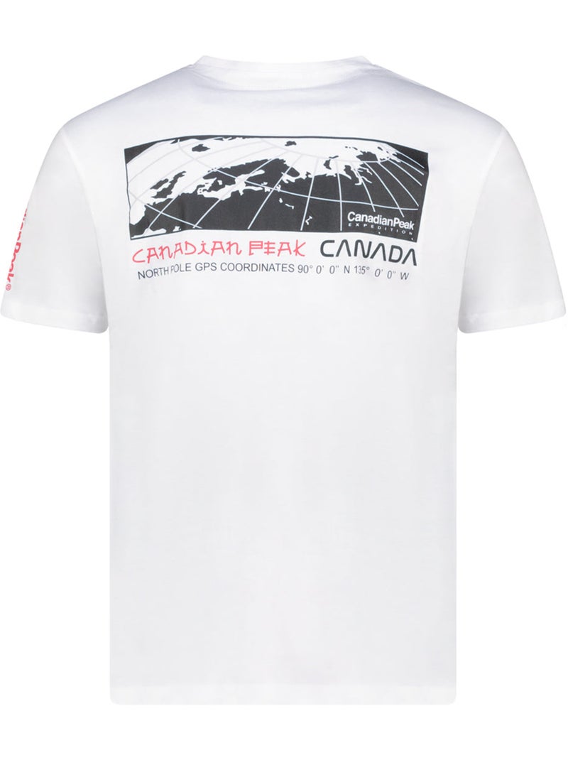 T-shirt imprimé jholmeak – canadian peak Blanc - Kiabi
