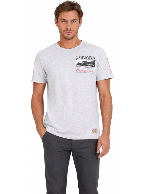 T-shirt imprimé jholmeak – canadian peak - Kiabi T-shirt imprimé jholmeak – canadian peak - Kiabi