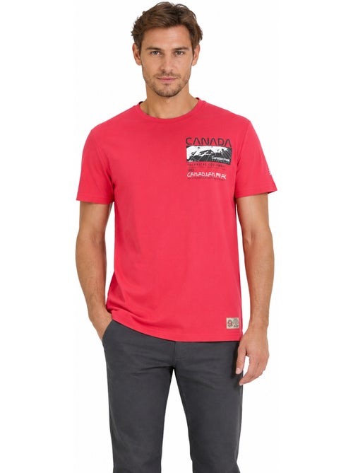 T-shirt imprimé jholmeak – canadian peak - Kiabi T-shirt imprimé jholmeak – canadian peak - Kiabi
